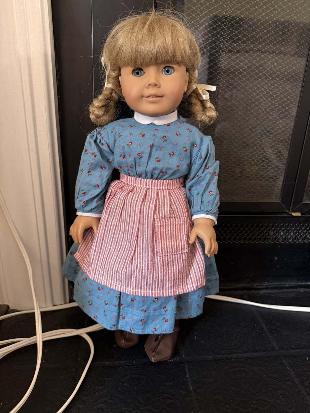 White Body Kirsten Larson Pleasant Company 90s American Girl Doll Meet Outfit